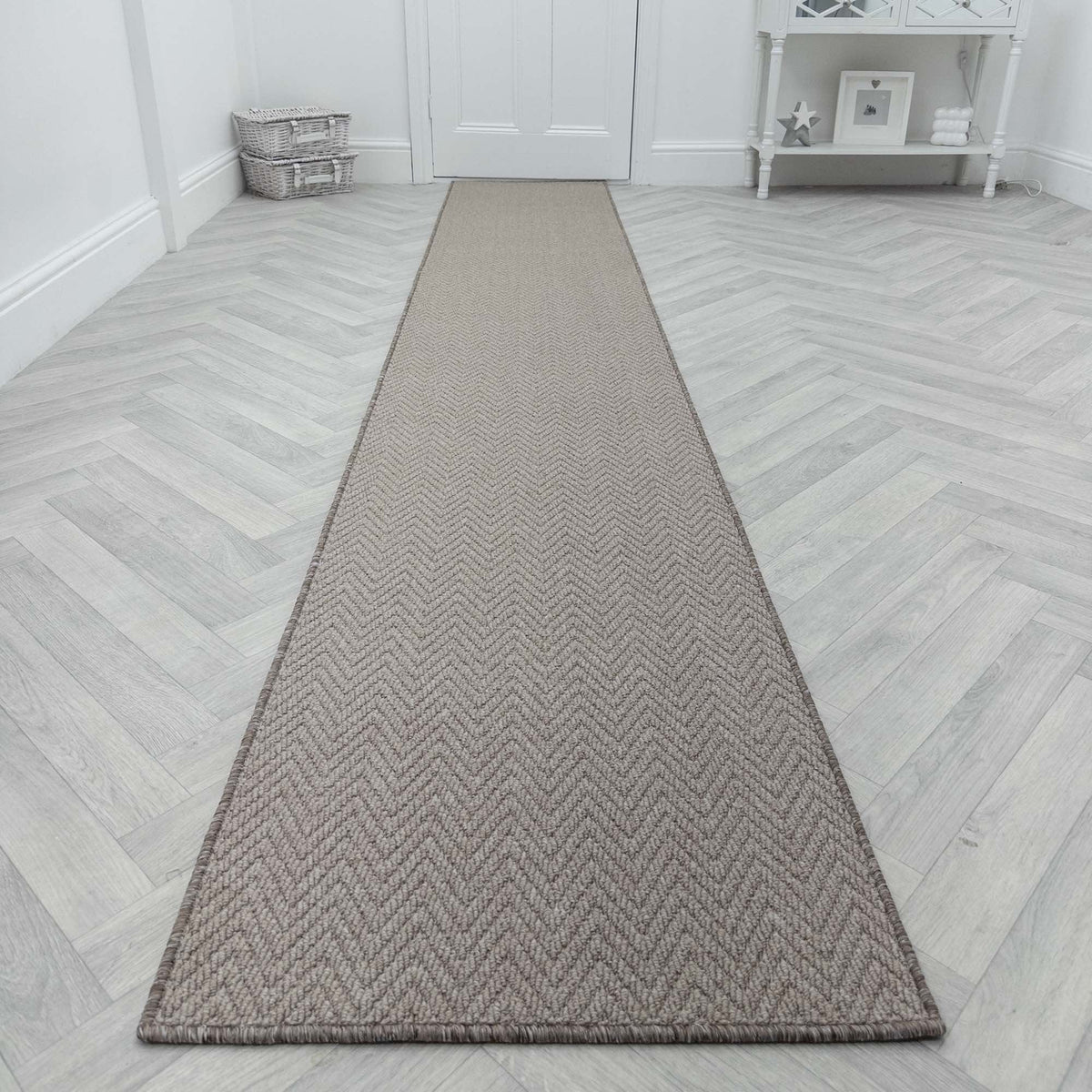 Opera Light Brown Rug Runner