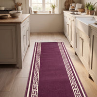 Key Purple Kitchen Runner