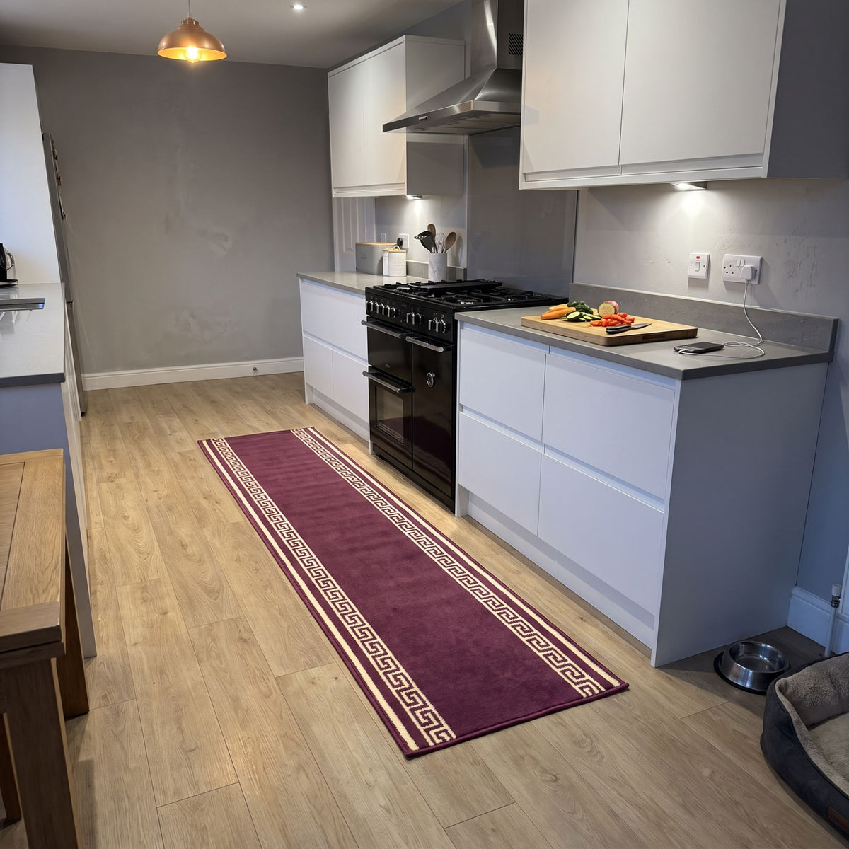 Key Purple Kitchen Runner