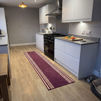 Key Purple Kitchen Runner