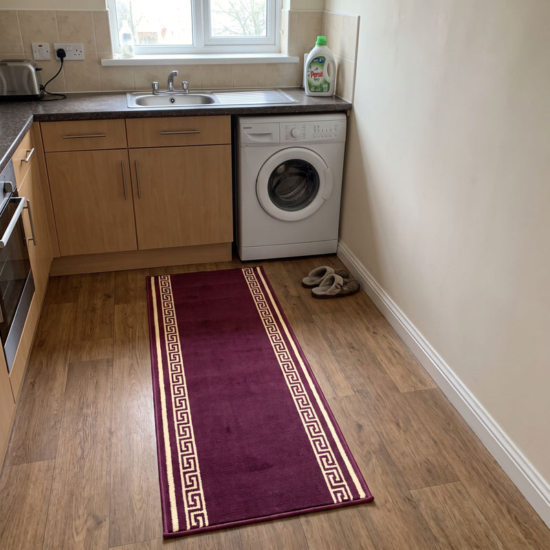 Key Purple Kitchen Runner