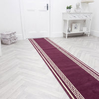 Key Purple Hall Runner