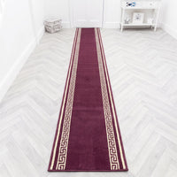 Key Purple Hall Runner