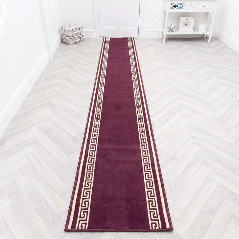 Key Purple Hall Runner