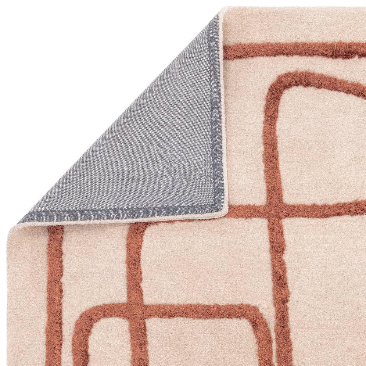 Matrix Infinity Copper Rug
