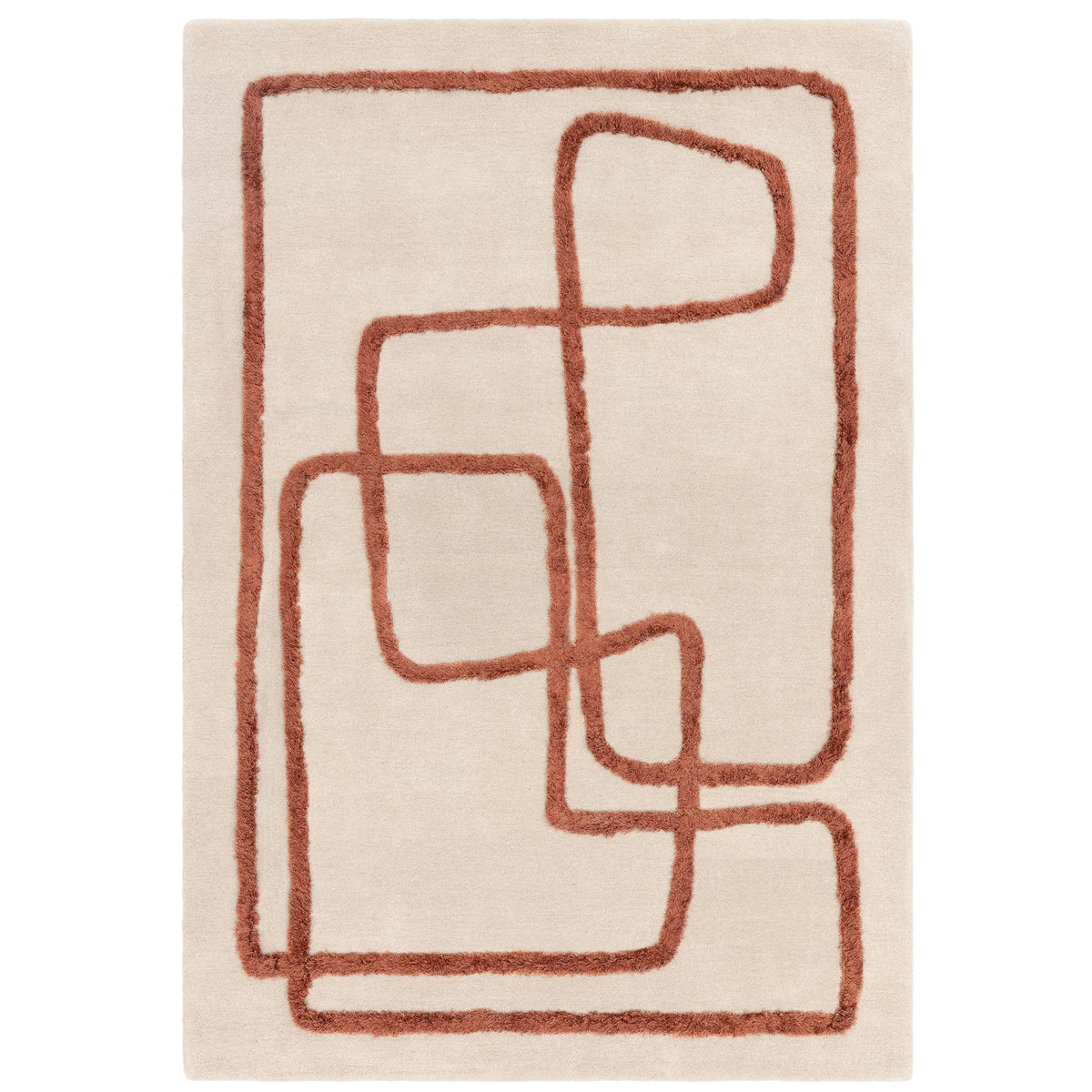 Matrix Infinity Copper Rug