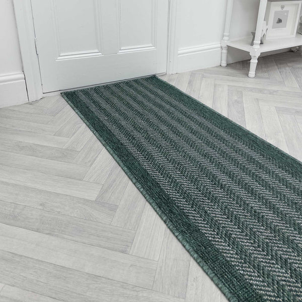 Vichy Ochre Tapis de couloir