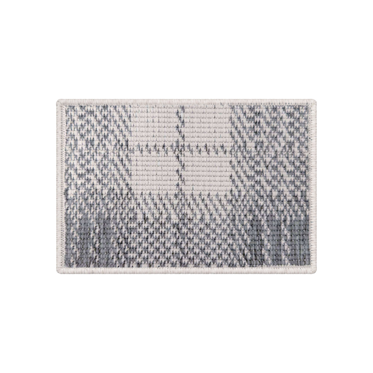 Chequered Grey Sample