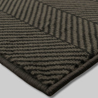 Dancette Dark Grey runner close up