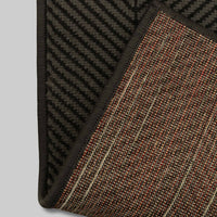 Dancette Dark Grey runner backing