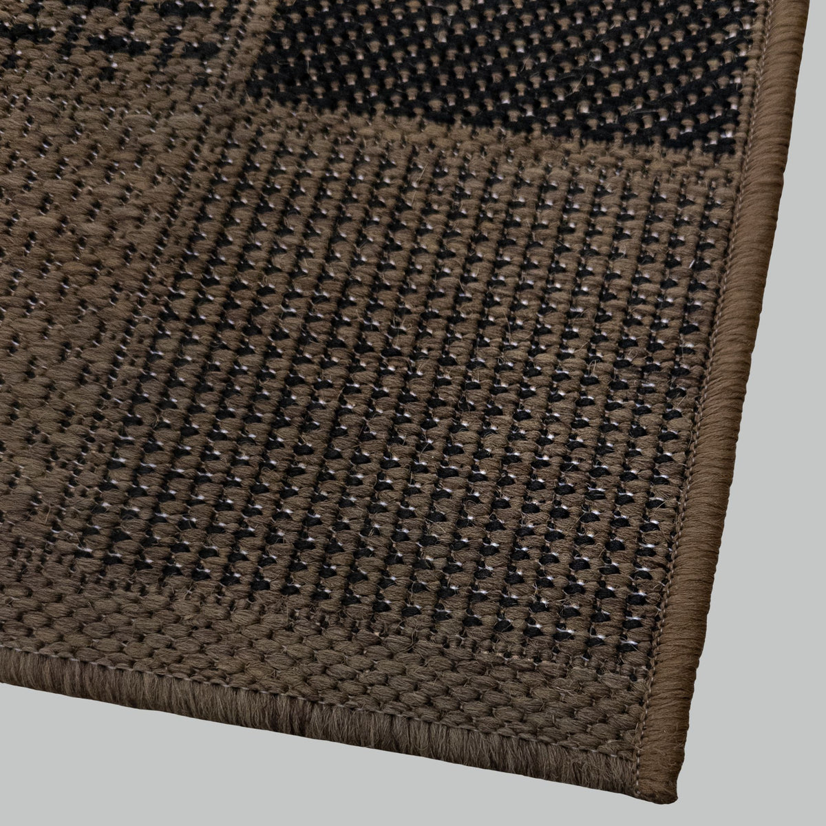 Patch Brown Kitchen Runner
