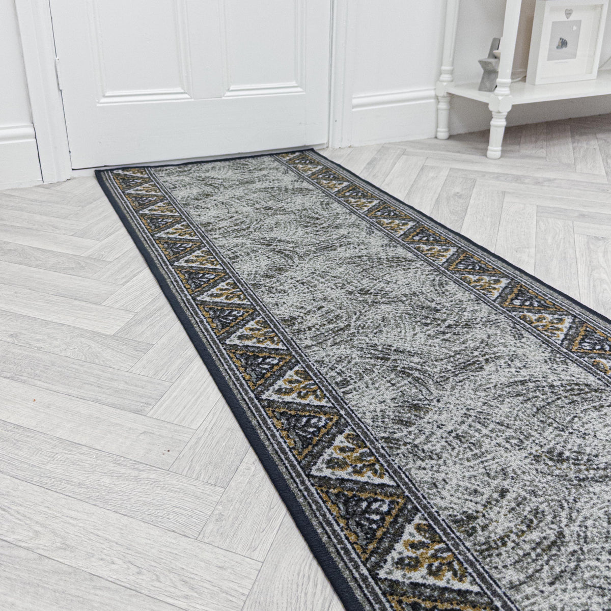 Eiger Dark Grey Hall Runner