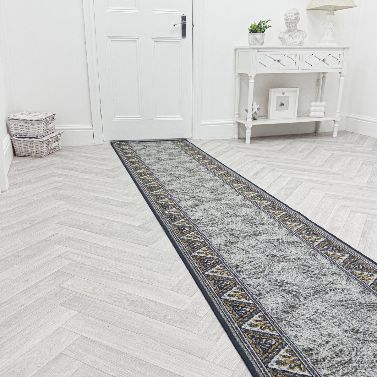 Eiger Dark Grey Hall Runner