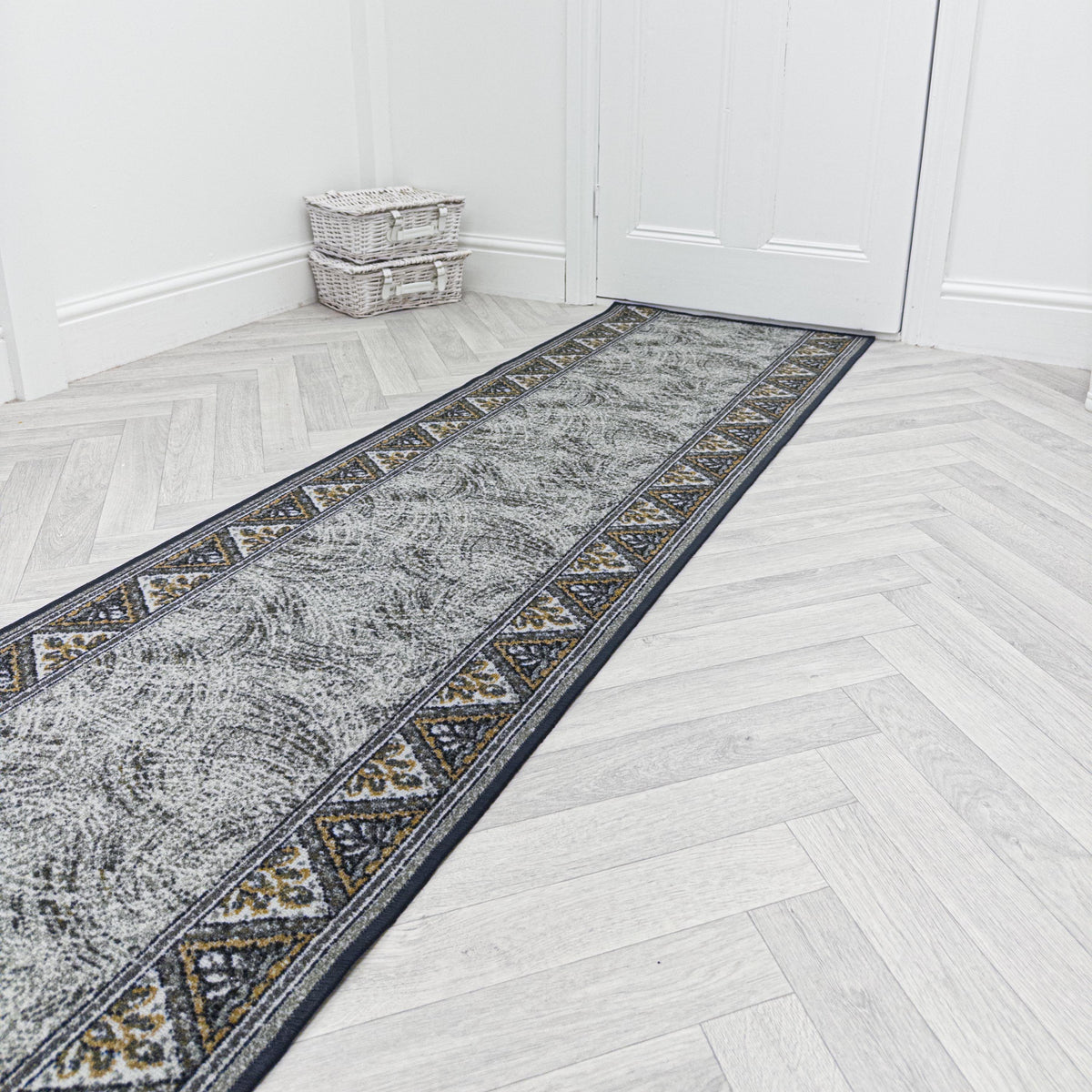 Eiger Dark Grey Hall Runner