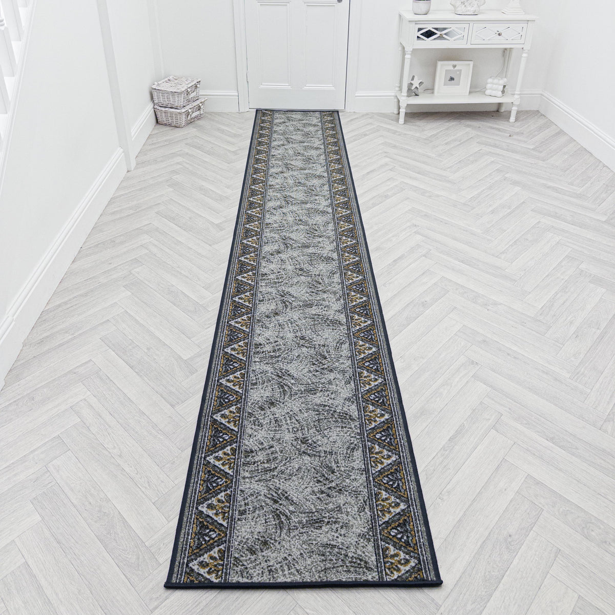 Eiger Dark Grey Hall Runner