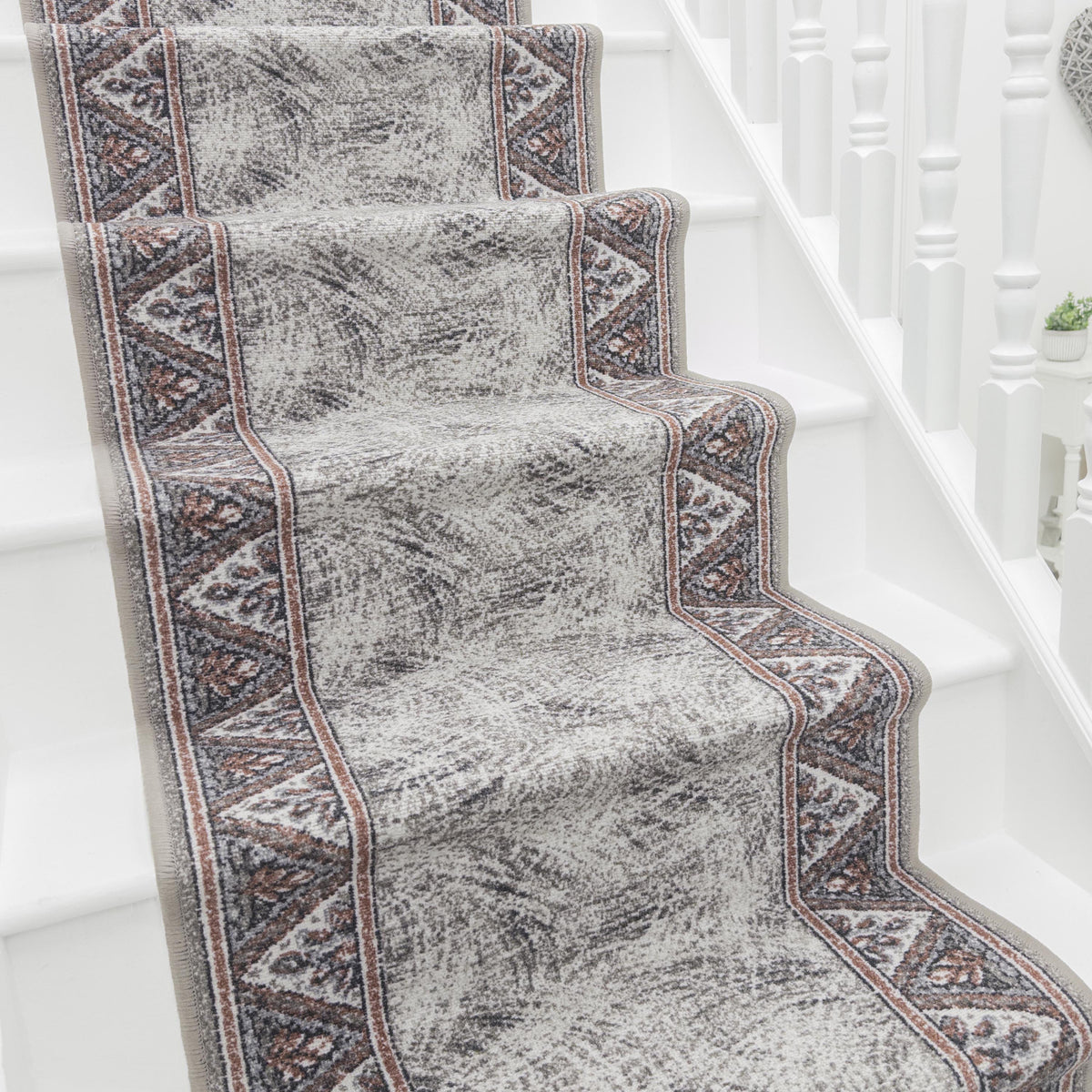 Eiger Grey Stair Runner
