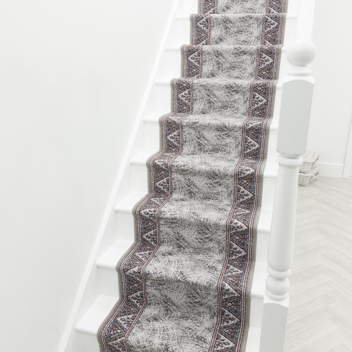 Eiger Grey Stair Runner