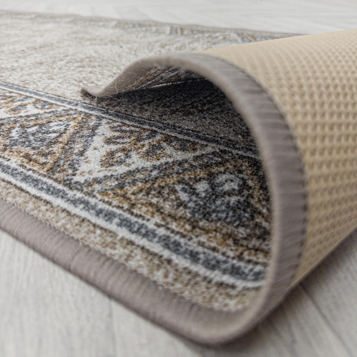 Eiger Light Brown Hall Runner