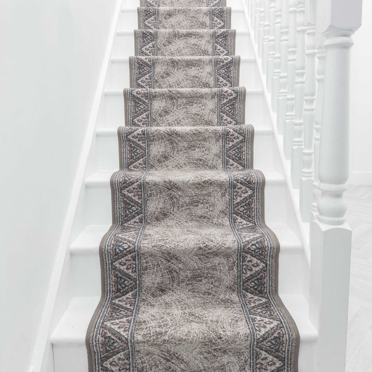 Eiger Light Brown Stair Runner