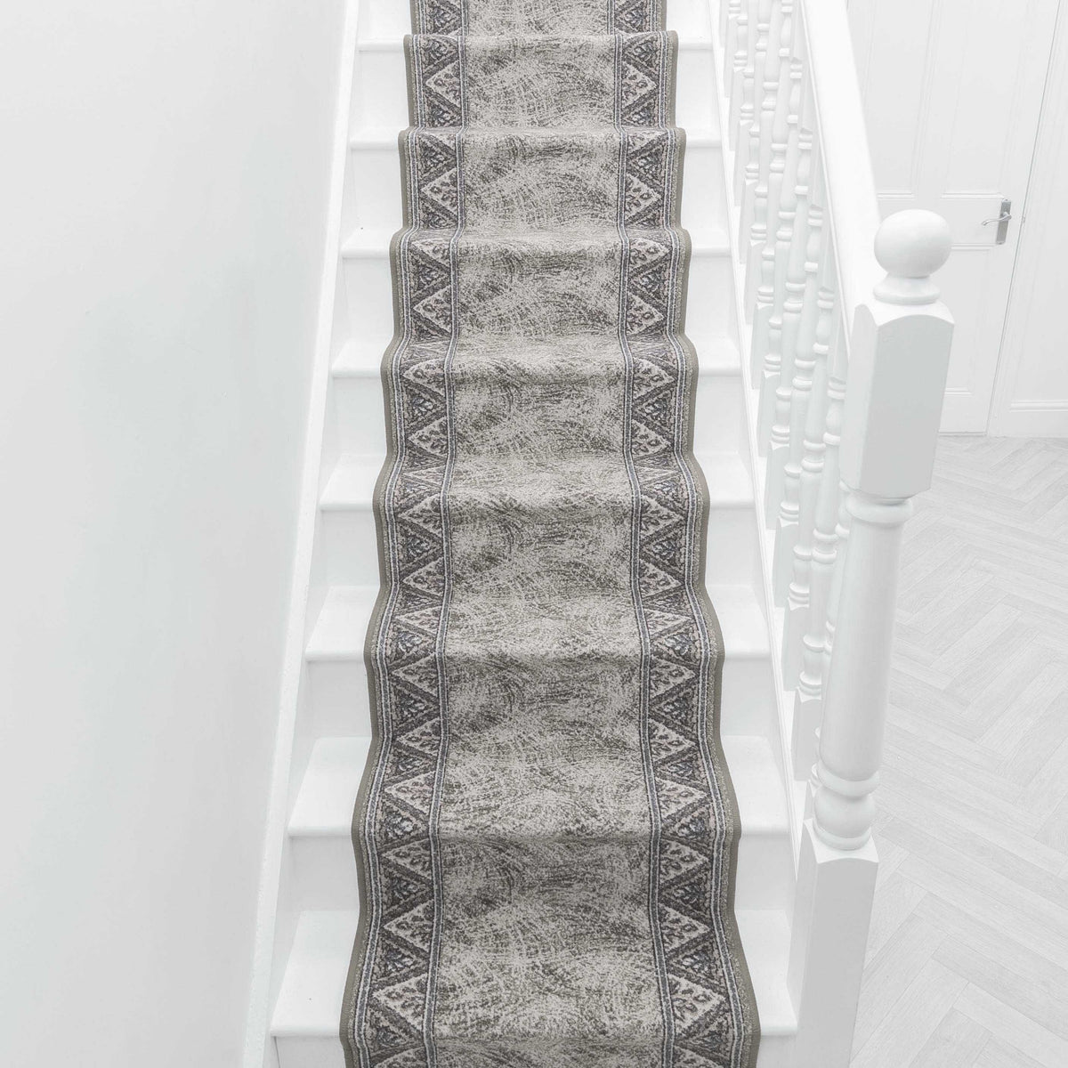 Eiger Light Brown Stair Runner
