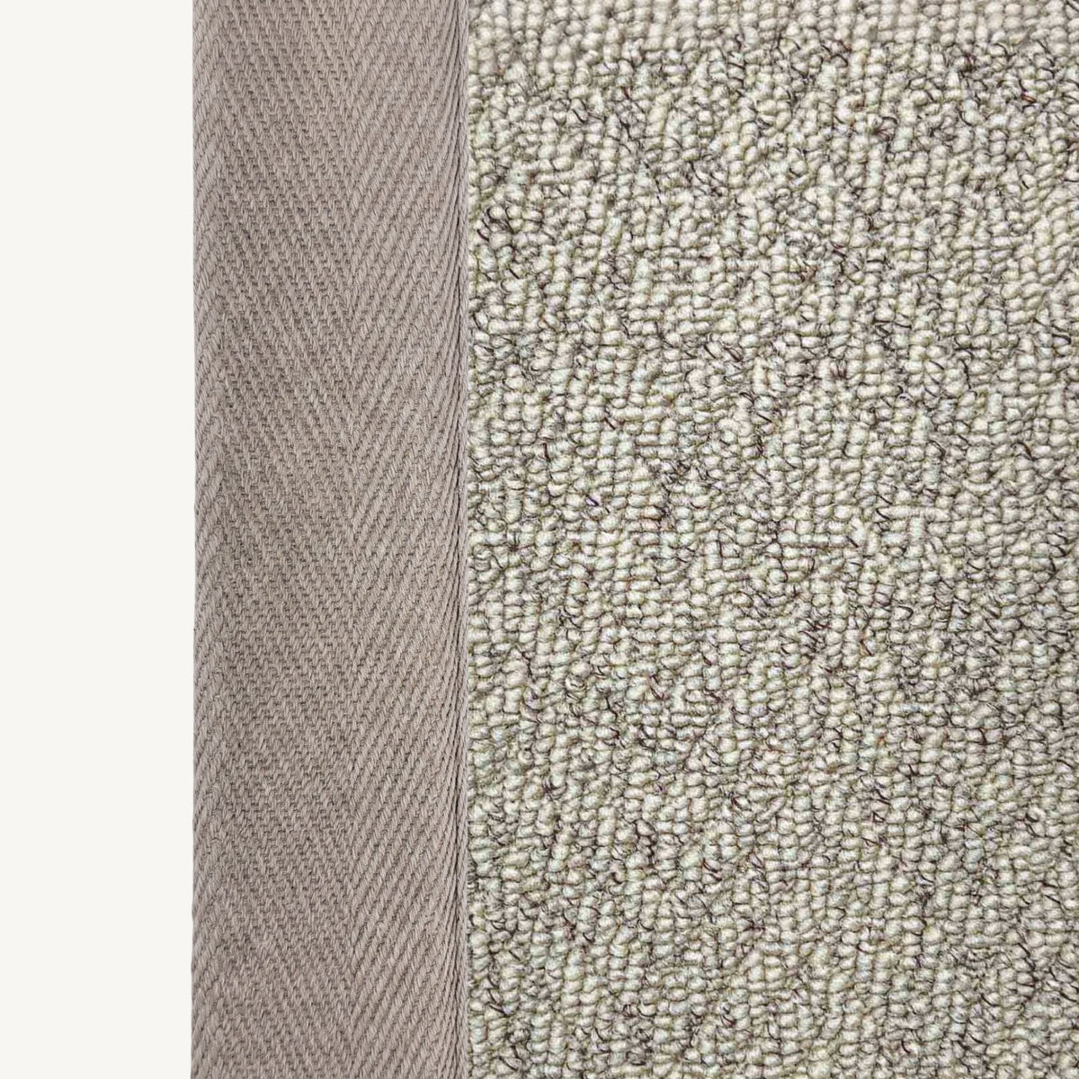 Country Herringbone Biscotti Oyster Tape Sample