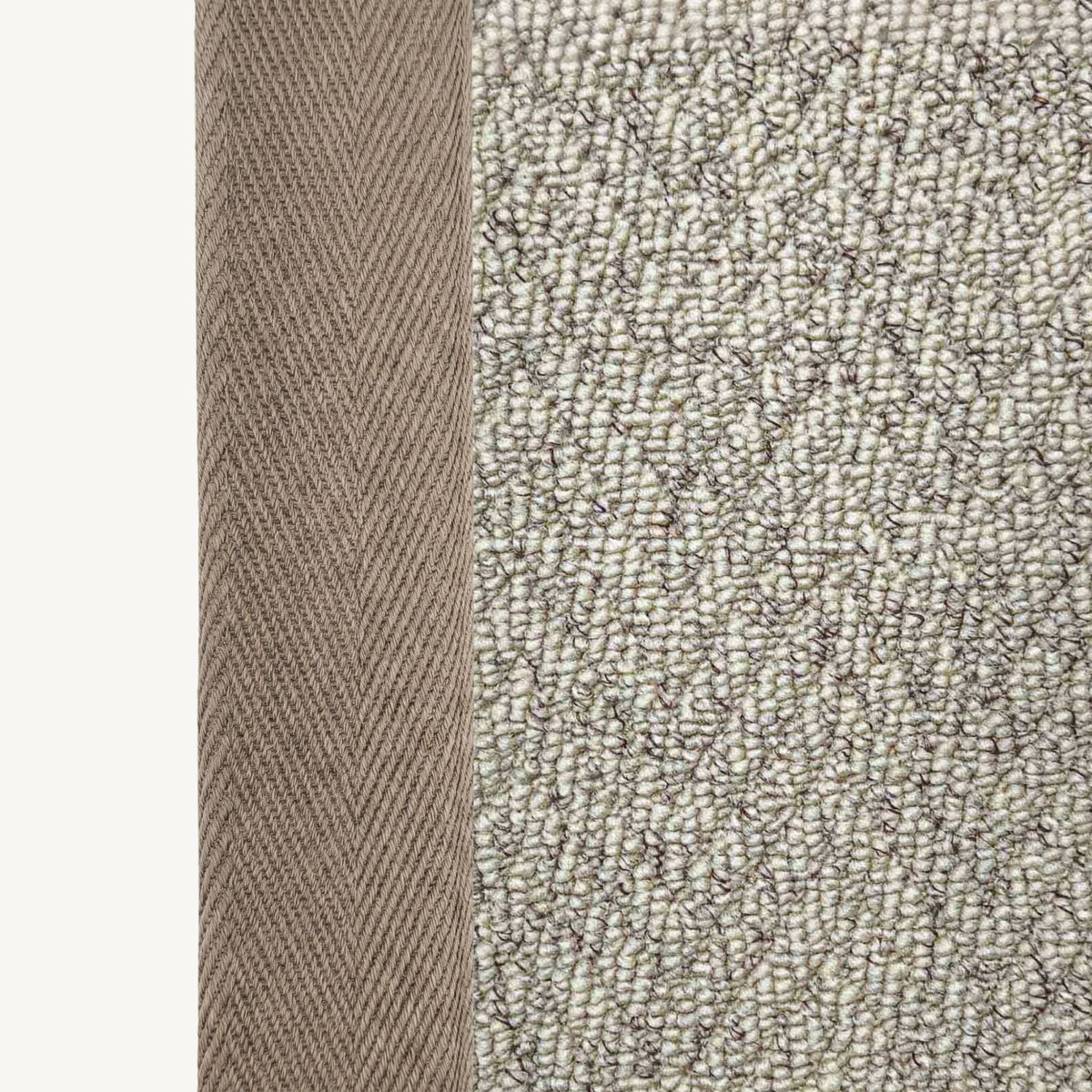 Country Herringbone Biscotti Sand Tape Sample
