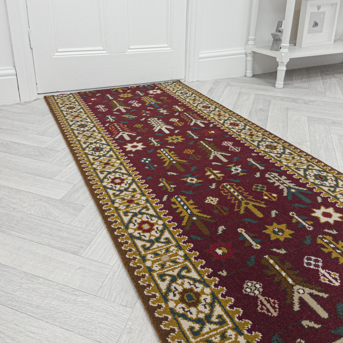 Kashmir Red 276744 Hall Runner