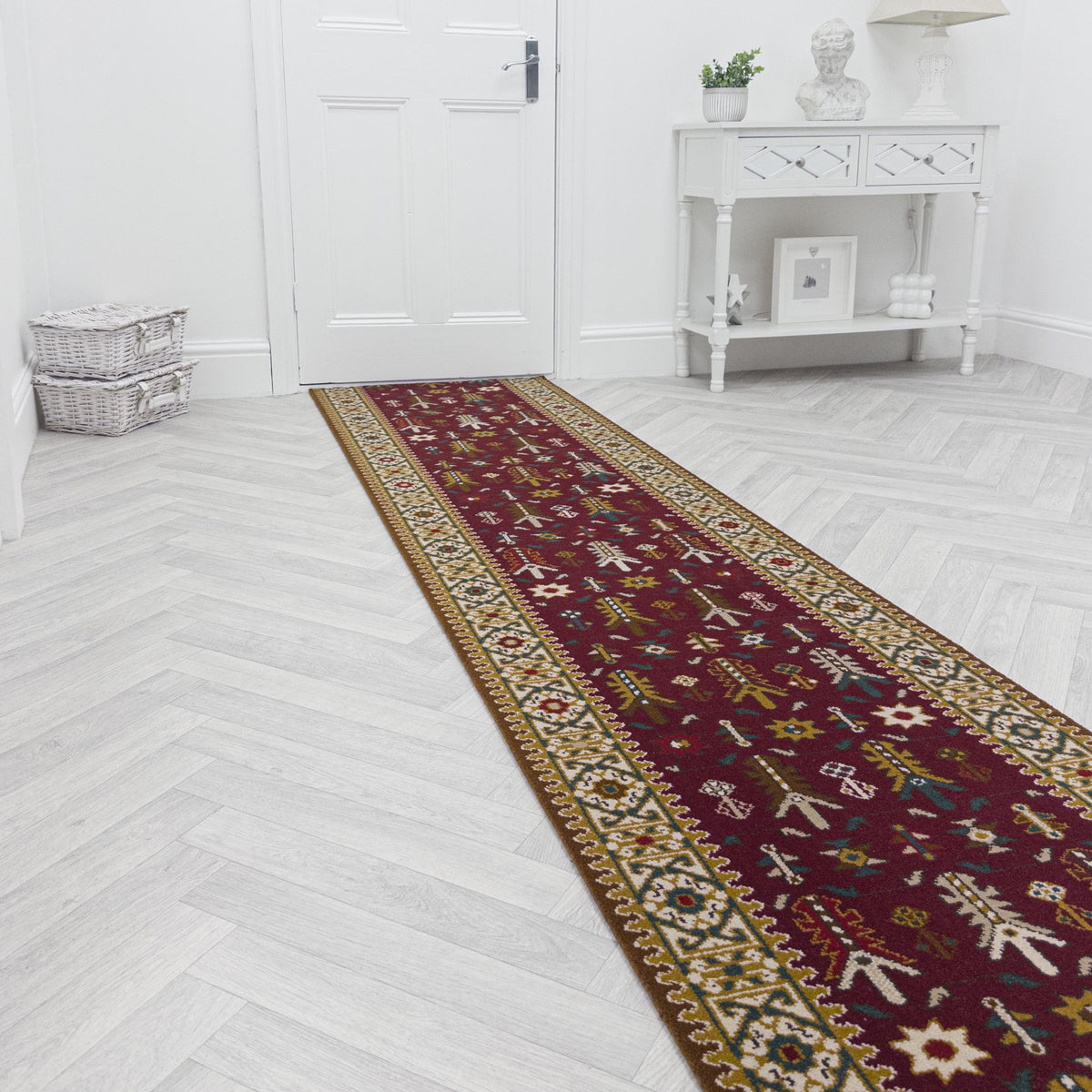 Kashmir Red 276744 Hall Runner