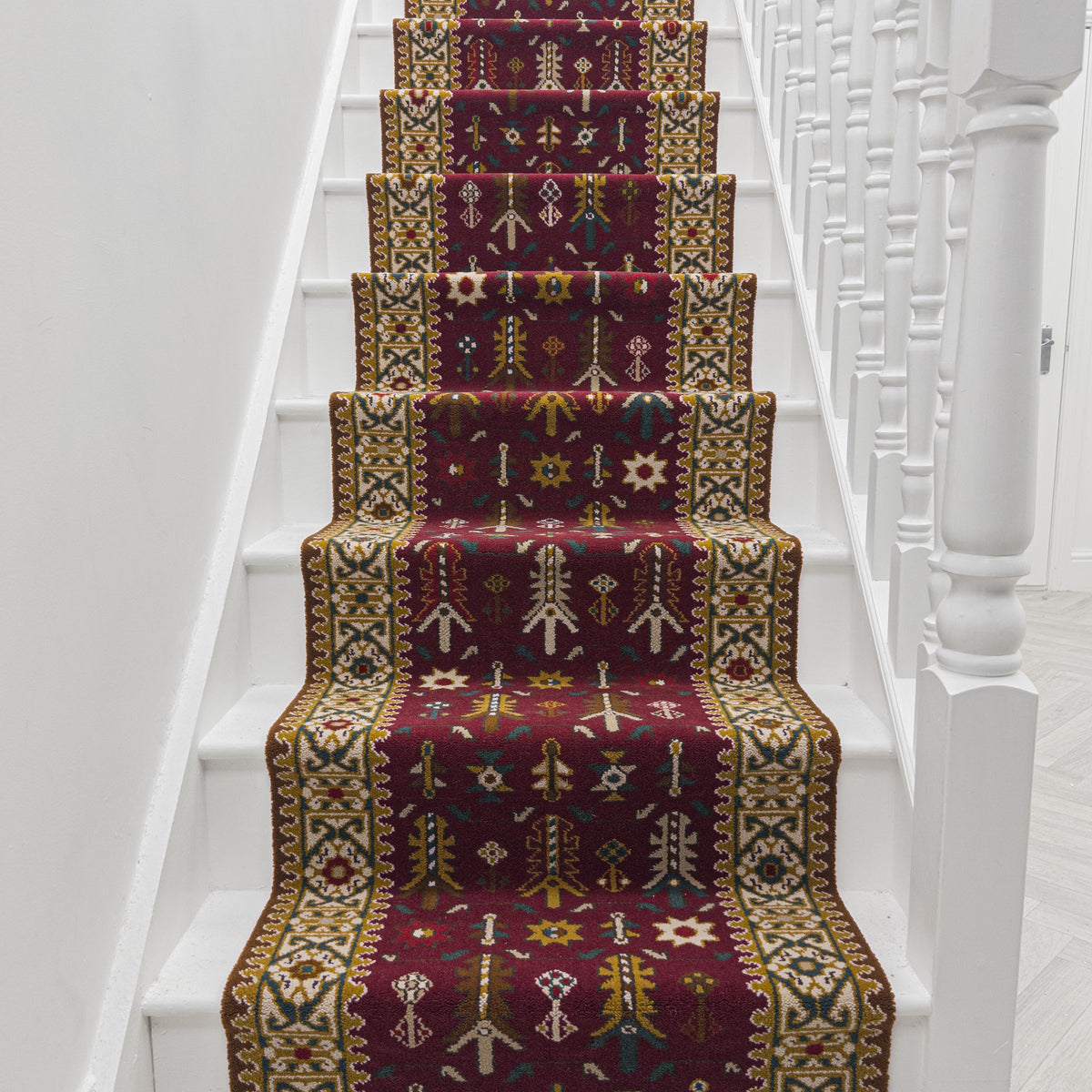 Kashmir Red 276744 Stair Runner