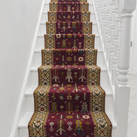 Kashmir Red 276744 Stair Runner