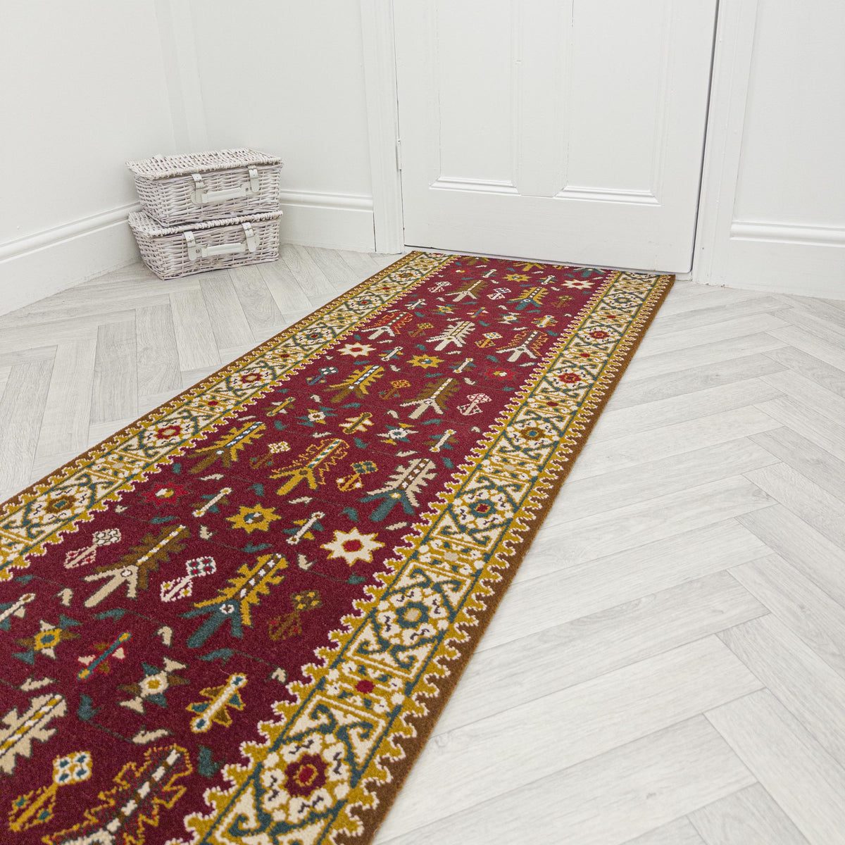 Kashmir Red 276744 Hall Runner