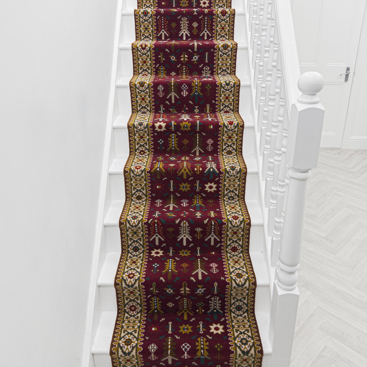 Kashmir Red 276744 Stair Runner