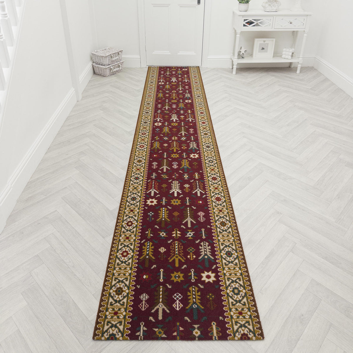 Kashmir Red 276744 Hall Runner