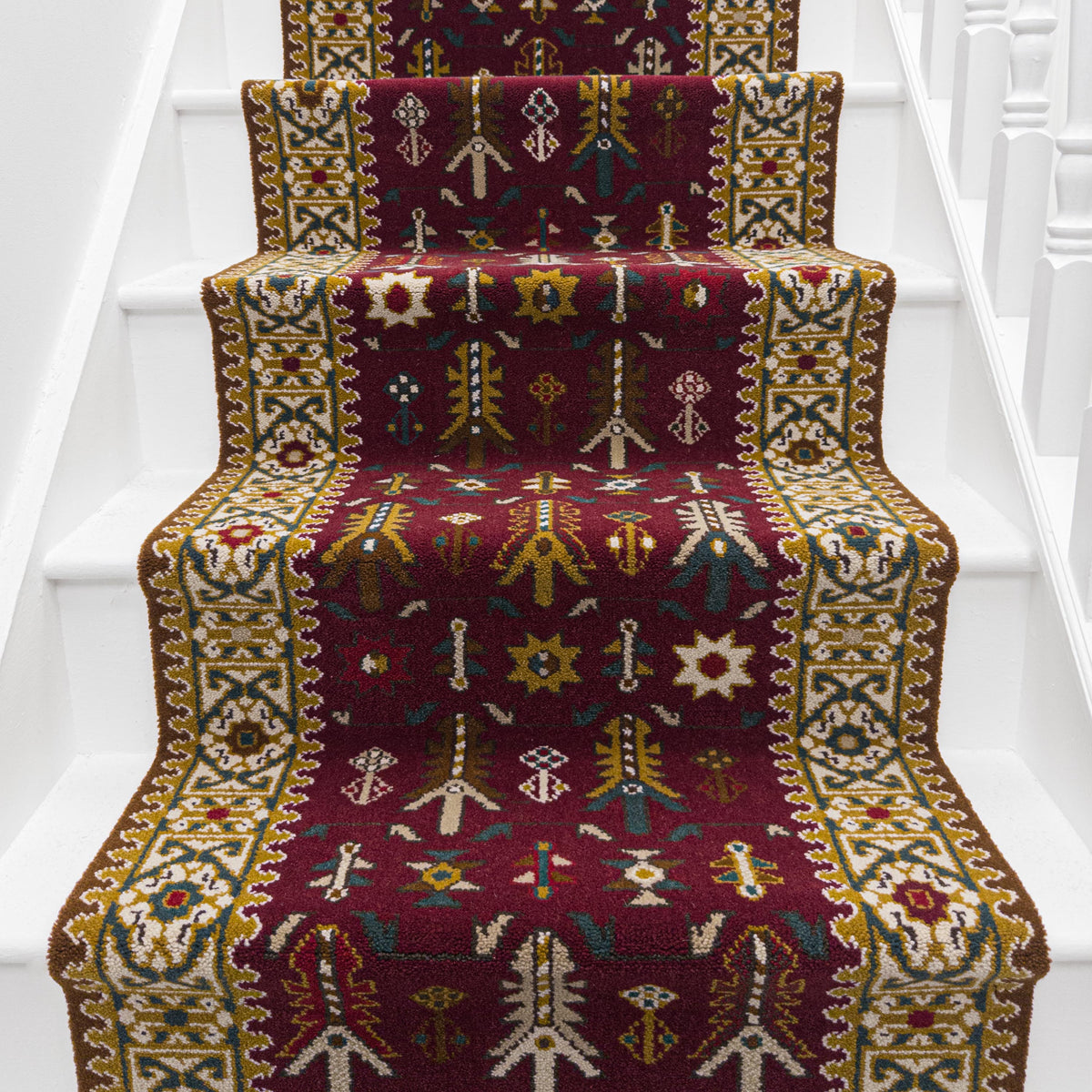 Kashmir Red 276744 Stair Runner