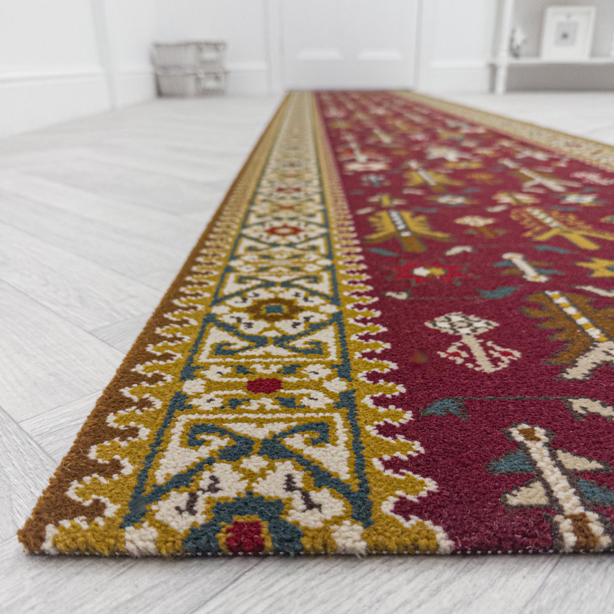 Kashmir Red 276744 Hall Runner