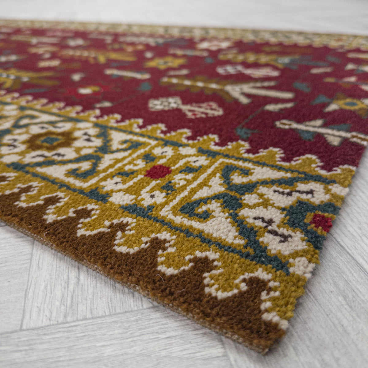 Kashmir Red 276744 Hall Runner