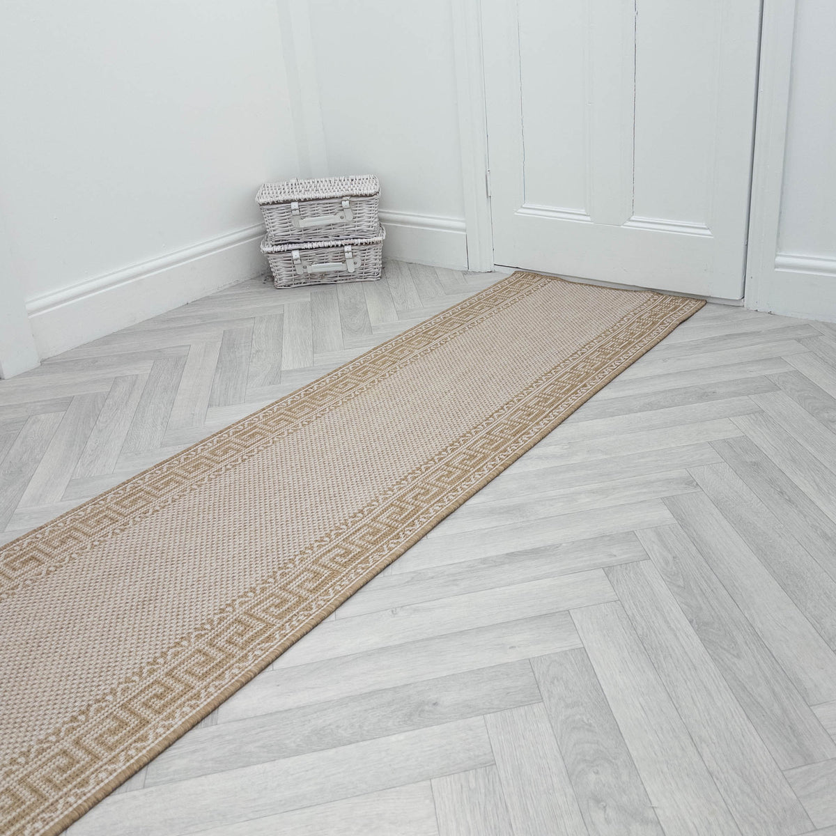 Jute-Teppichläufer "Lock"