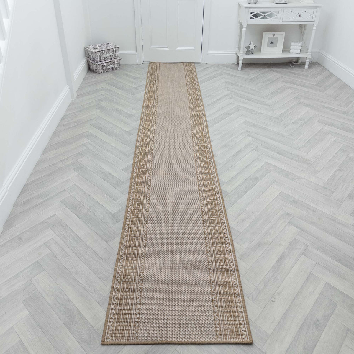 Jute-Teppichläufer "Lock"