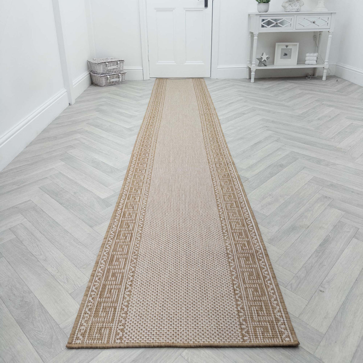 Jute-Teppichläufer "Lock"