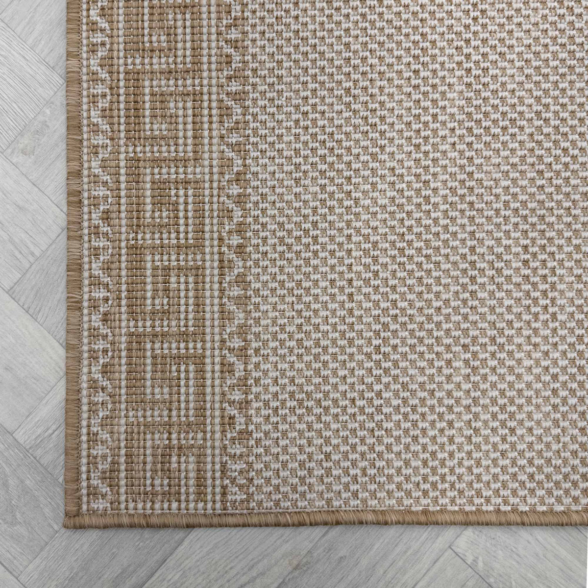 Jute-Teppichläufer "Lock"