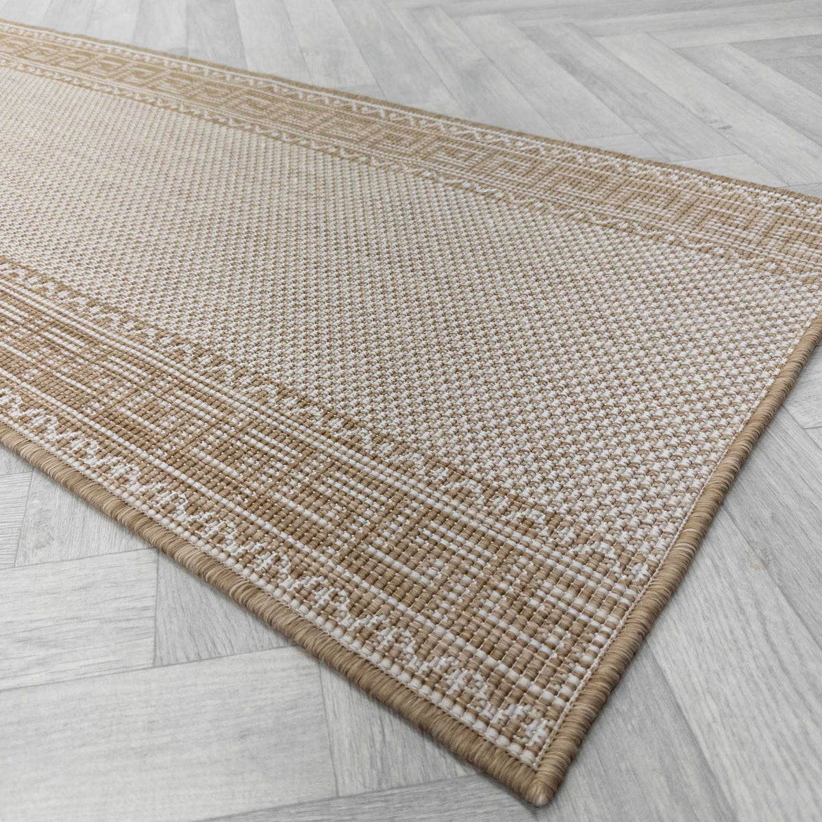 Jute-Teppichläufer "Lock"