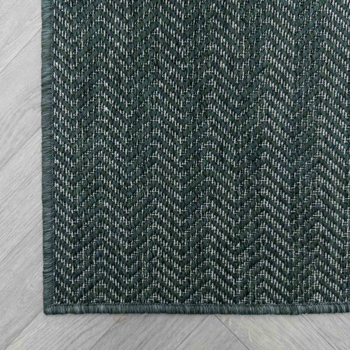 Mirage Green rug corner