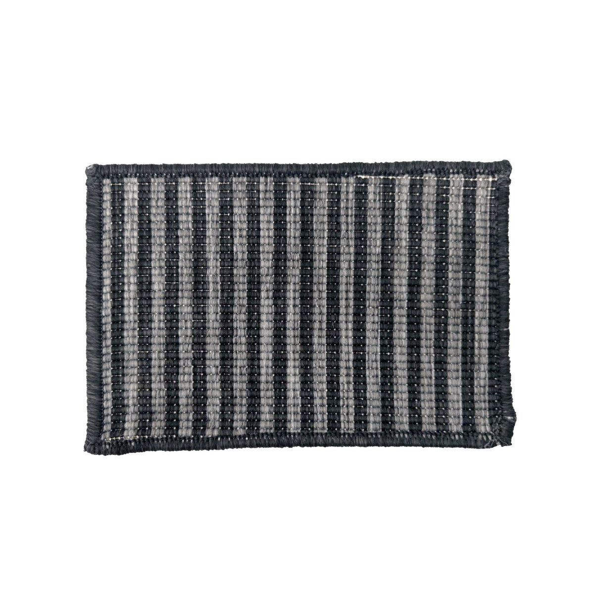 Pinstripe Black Sample