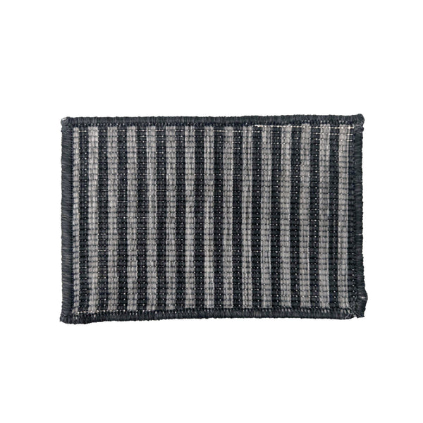 Pinstripe Black Sample