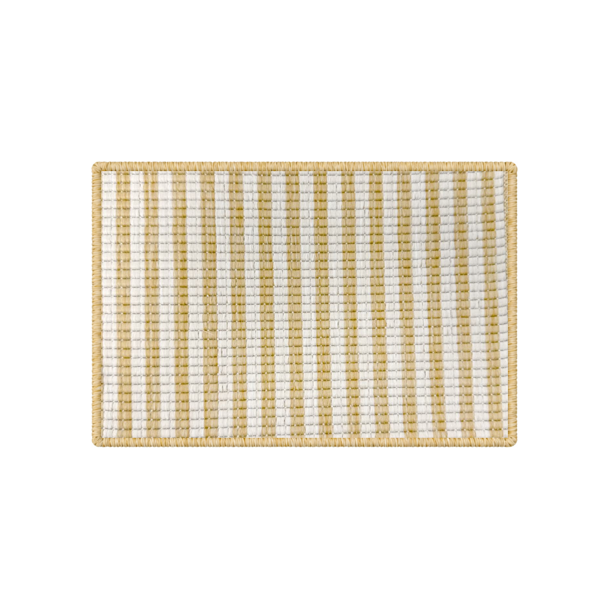 Pinstripe Ochre Sample
