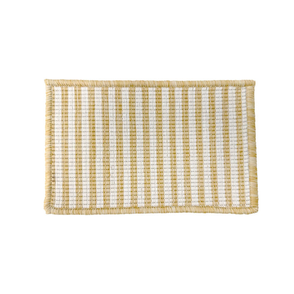 Pinstripe Ochre Sample