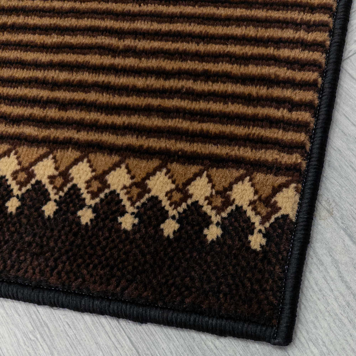 Portcullis Midnight Rug Runner