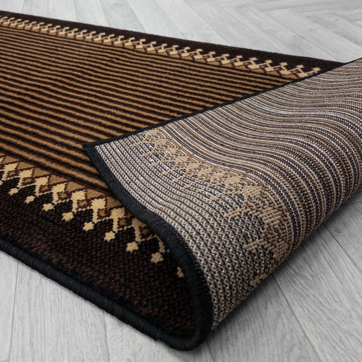 Portcullis Midnight Rug Runner