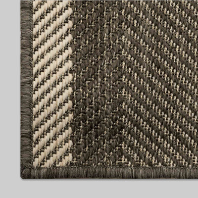 Urban Ridge Border Silver Hall Runner