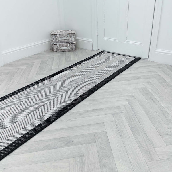 Urban Ridge Border Rug Runner